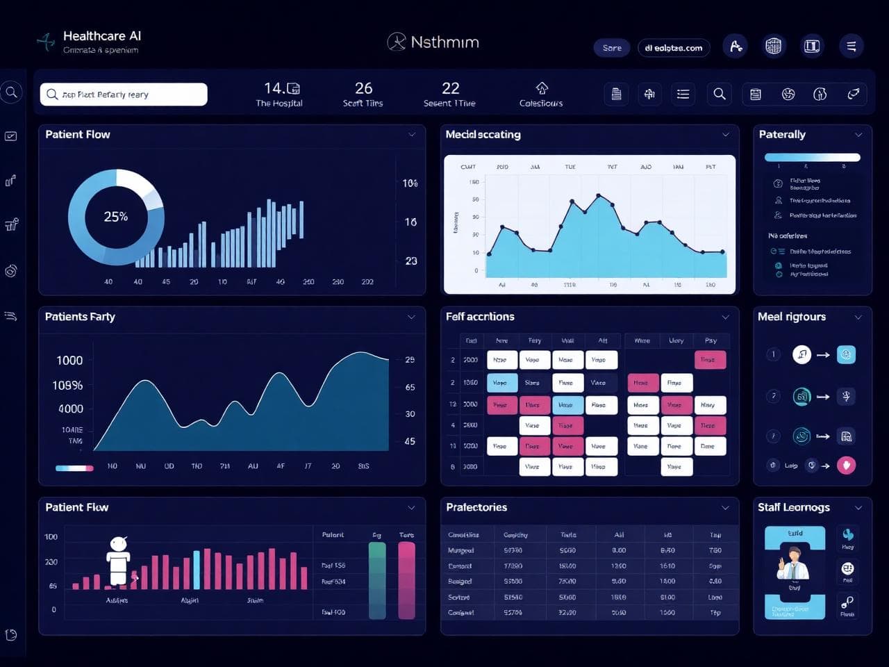 AI operations layer for a global hospital network